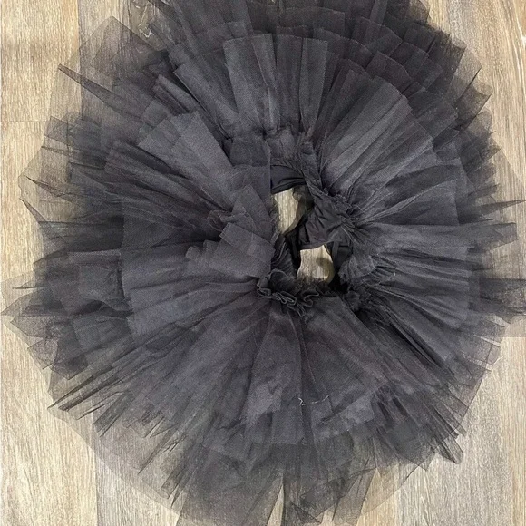 BLOCH Belle Pancake Pull-on Style Rehearsal Tutu in Black Size S/Small New - Picture 2 of 7